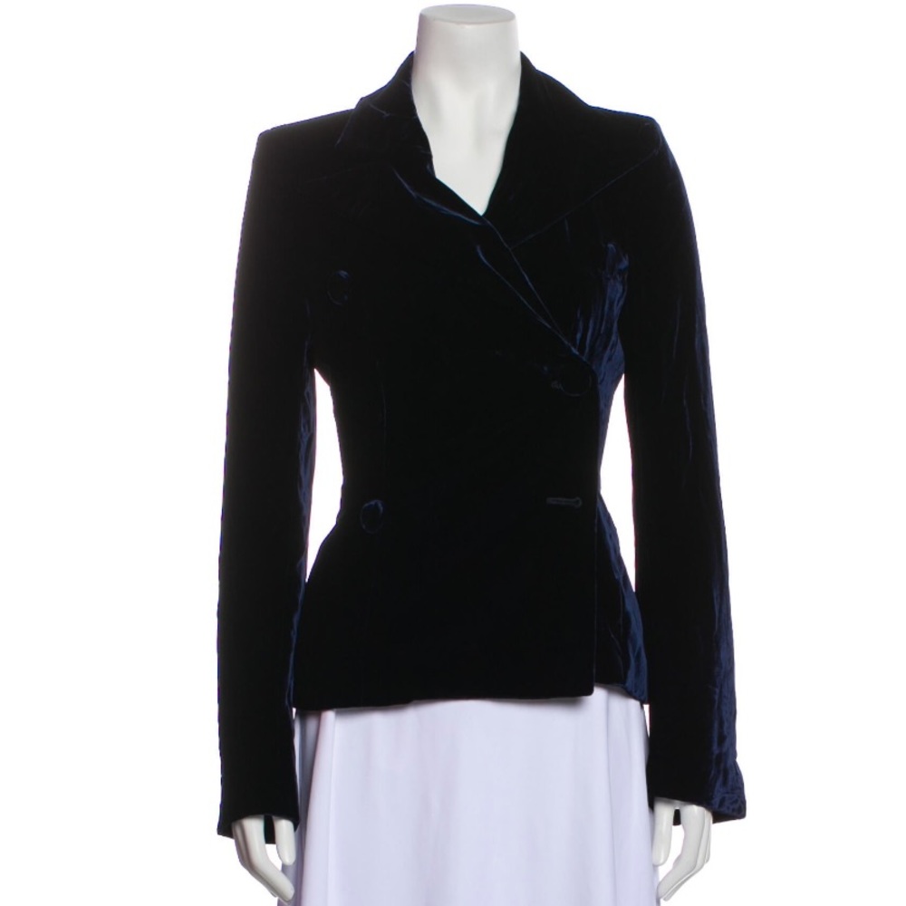 Khaite Velvet Jacket.
